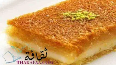 ابسط طريقة عمل الكنافة بالجبنة والقشطة