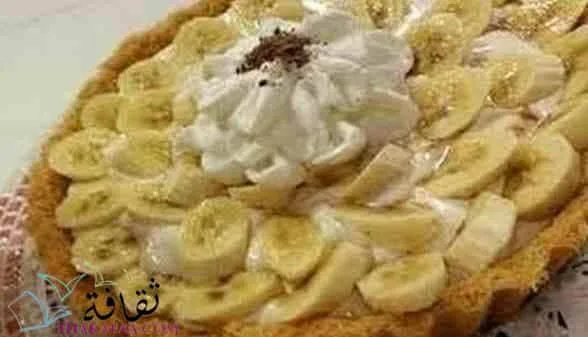 طريقة عمل الكنافة بالقشطة والموز روعة
