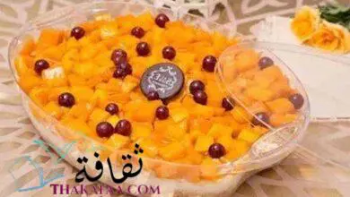 طريقة عمل الكنافة بالمانجو و الكريمة و الكاسترد طريقة عمل الكنافة بالمانجو و الكريمة و الكاسترد