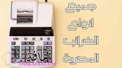 ما هي أنواع الضرائب في مصر؟ المباشرة وغير المباشرة والتهرب الضريبي ما هي أنواع الضرائب في مصر؟ المباشرة وغير المباشرة والتهرب الضريبي