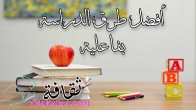 أفضل طرق الدراسة بفاعلية وأهم طرق المذاكرة الفعالة أفضل طرق الدراسة بفاعلية وأهم طرق المذاكرة الفعالة