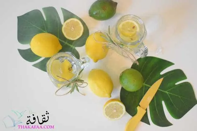 فوائد الماء والليمون