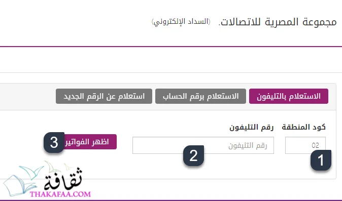 معرفة رقم التليفون الارضى بالاسم فقط