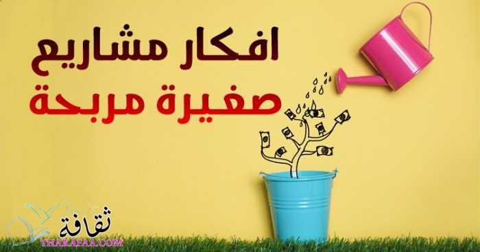 8 افكار مشاريع صغيرة مربحة جدا وغير مكلفة ناجحة للشباب 8 افكار مشاريع صغيرة مربحة جدا وغير مكلفة ناجحة للشباب