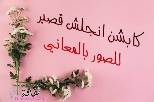 أروع 35 كابشن انجلش قصير للصور بالمعاني وعبارات جميلة بالانجليزية أروع 35 كابشن انجلش قصير للصور بالمعاني وعبارات جميلة بالانجليزية