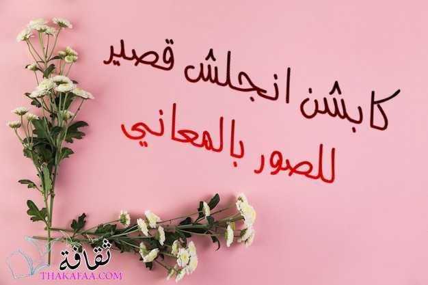 أروع 35 كابشن انجلش قصير للصور بالمعاني وعبارات جميلة بالانجليزية أروع 35 كابشن انجلش قصير للصور بالمعاني وعبارات جميلة بالانجليزية