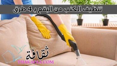تنظيف الكنب من البقع بـ 4 طرق مختلفة سهلة التنفيذ مبتكرة تنظيف الكنب من البقع بـ 4 طرق مختلفة سهلة التنفيذ مبتكرة