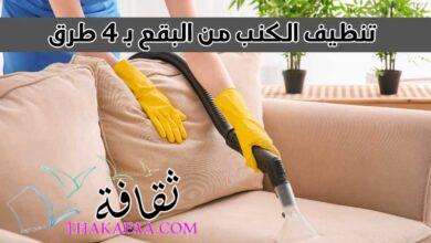 تنظيف الكنب من البقع بـ 4 طرق مختلفة سهلة التنفيذ مبتكرة تنظيف الكنب من البقع بـ 4 طرق مختلفة سهلة التنفيذ مبتكرة