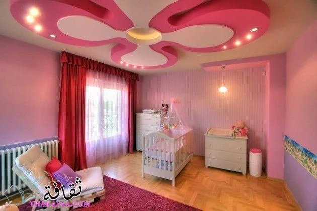 أشكال صور وأفكار ديكورات جبس غرف نوم للأسقف والحوائط