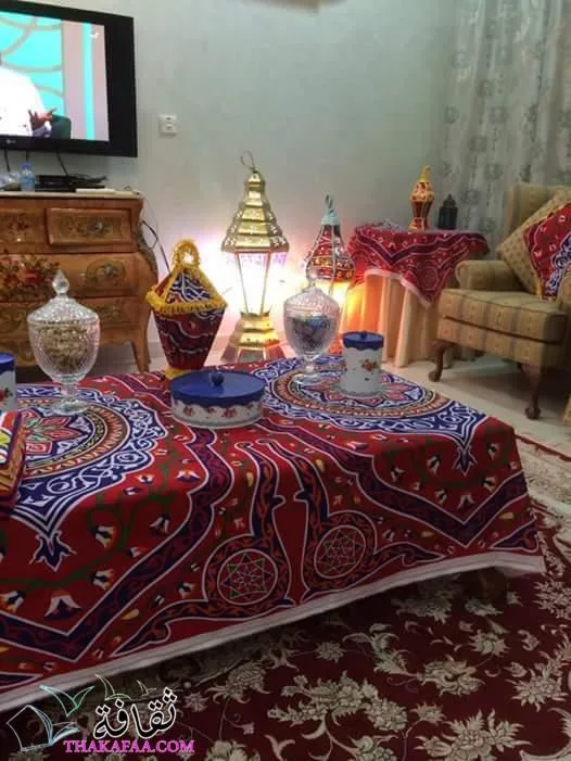 أغطية الطاولات ,ديكورات رمضان