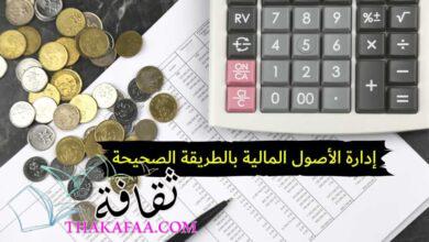 كيف تقوم بإدارة الأصول المالية بالطريقة الصحيحة 2023 كيف تقوم بإدارة الأصول المالية بالطريقة الصحيحة 2023