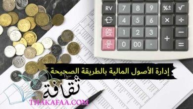 كيف تقوم بإدارة الأصول المالية بالطريقة الصحيحة 2023 كيف تقوم بإدارة الأصول المالية بالطريقة الصحيحة 2023