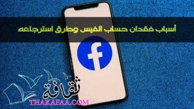 أهم أسباب فقدان حساب الفيس وطرق استرجاعه أهم أسباب فقدان حساب الفيس وطرق استرجاعه
