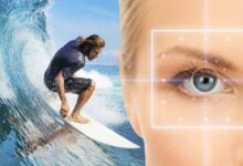 أضرار وفوائد جراحة العيون بالليزر لمحبي ركوب الأمواج