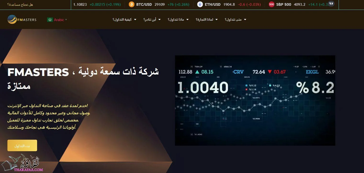 مراجعة FMasters.io
