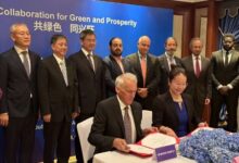 شركة هونغ يوان دينجلي للطاقة الجديدة من الصين تشارك في القمة العالمية لطاقة المستقبل في أبوظبي.