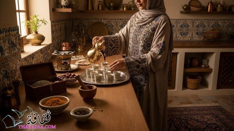 طريقة عمل القهوة العربي على أصولها في البيت طريقة عمل القهوة العربي على أصولها في البيت
