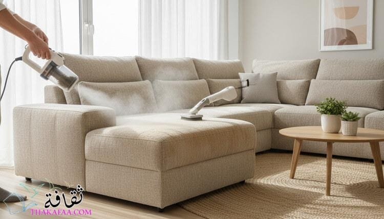 العناية بكنب المنزل من التنظيف اليومي إلى العميق