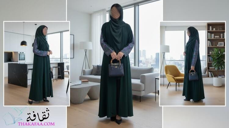 كيف تنسقين عباية ملونة لإطلالة يومية أنيقة؟ نصائح خبراء الموضة